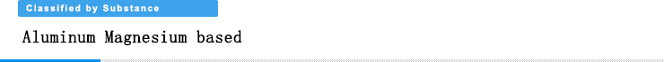 [Classification of substances] Aluminum magnesium series
